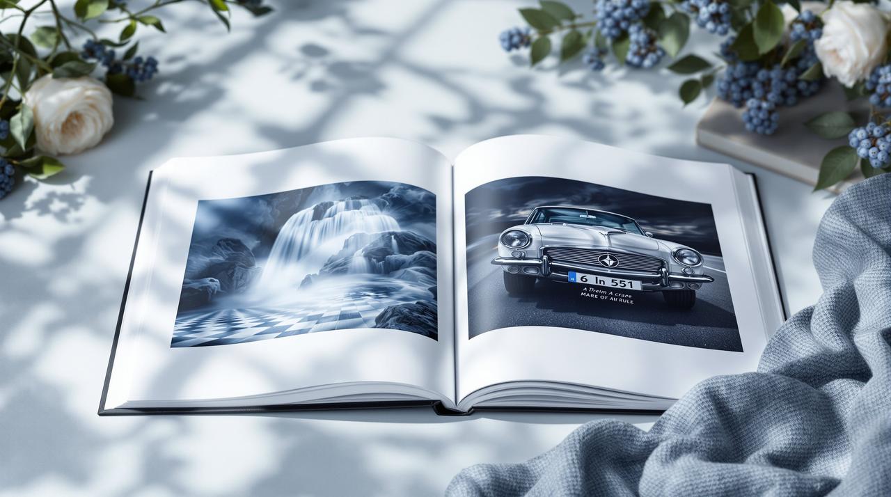 《纸上蓝沫》大牛影视精选作品画册